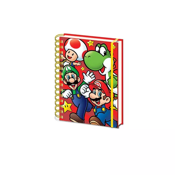 SUPER MARIO - A5 WIRO NOTEBOOK - CORE RUN-SR72959