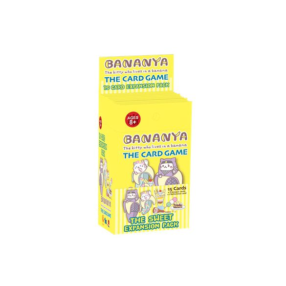 Bananya: The Card Game - Sweet Pack Expansion Pack (12-pack display) - EN-JPG245-D