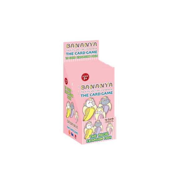 Bananya: The Card Game - Magic Pack Expansion Pack (12-pack display) - EN-JPG246-D