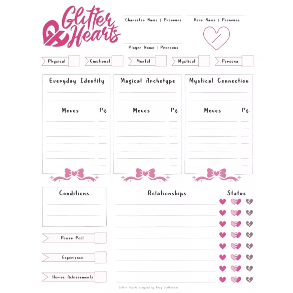 Glitter Hearts - EN-JPG280