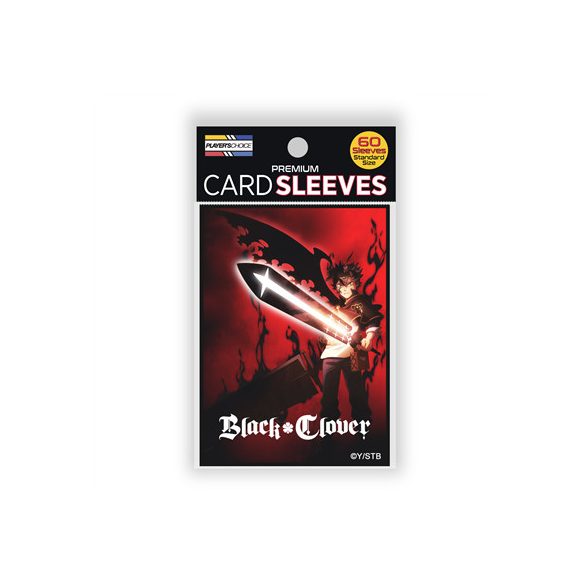 Black Clover Standard Sleeves - Devil's Due (60 Sleeves)-PCA1032