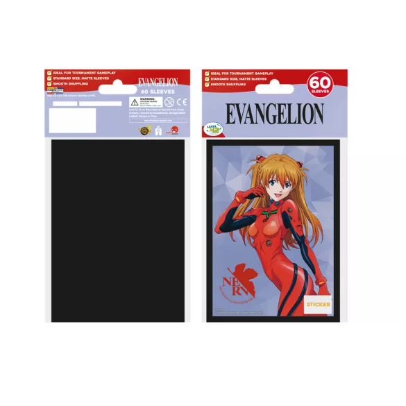 Evangelion Standard Sleeves - ASUKA (60 Sleeves)-L420036