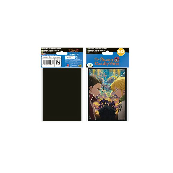 Seven Deadly Sins Standard Sleeves - Confrontation (60 Sleeves)-L420063