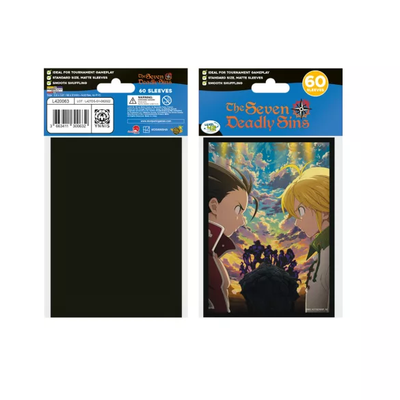 Seven Deadly Sins Standard Sleeves - Confrontation (60 Sleeves)-L420063