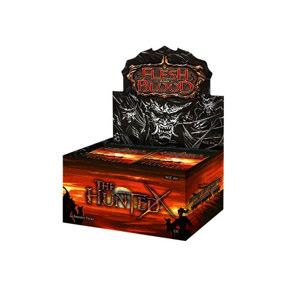 Flesh & Blood TCG - The Hunted Booster Display (24 Packs) - SP-FAB2501-SP