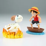 One Piece - Banpresto World Log Stories Figure - Monkey D. Luffy & Going Merry-BP28928P