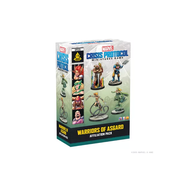 Marvel Crisis Protocol - Warriors of Asgard Affiliation Pack - EN/SP/FR-CP225