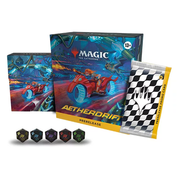 MTG Aetherdrift Prerelease Pack Display (15 csomag) - francia kiadás