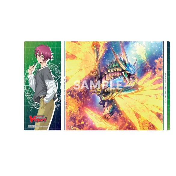Bushi Supplies - Rubber Playmat Vol. 4 CARDFIGHT!! VANGUARD Divinez Design B: "Kuon & Levidras Empir-120867