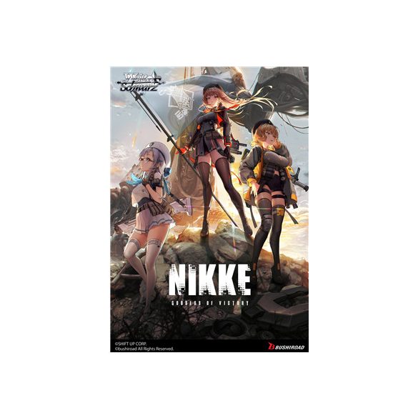 Weiß Schwarz - Goddess Of Victory: Nikke Booster Display (12 Packs) - EN-WSE-NIK-S117-BP