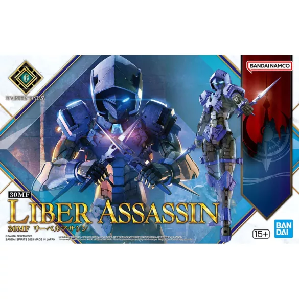30 Minutes Fantasy (30MF) - Liber Assassin építőmodell