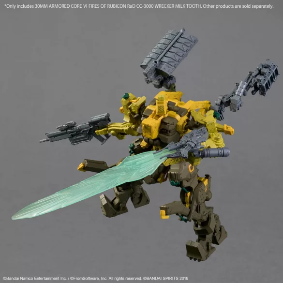 Armored Core VI: Fires Of Rubicon - 30 MM RaD CC-3000 Wrecker Milk Tooth-MK68575