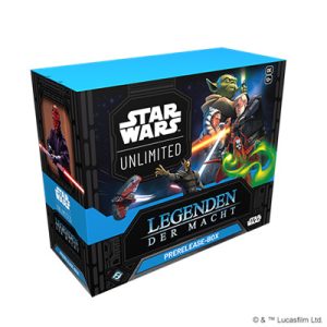 FFG - Star Wars: Unlimited - Legends of the Force Prerelease Box - DE-SWH0504de