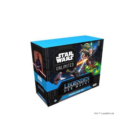 FFG - Star Wars: Unlimited - Legends of the Force Prerelease Box - DE-SWH0504de