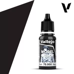 Vallejo - Model Color Matt 191 - Black 18ml-70950