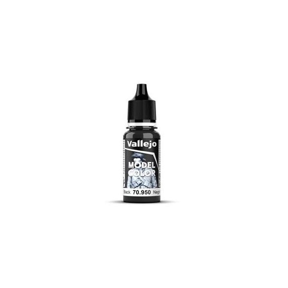 Vallejo - Model Color Matt 191 - Black 18ml-70950