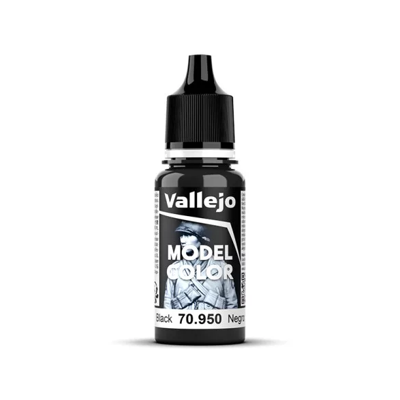 Vallejo - Model Color Matt 191 - Black 18ml-70950