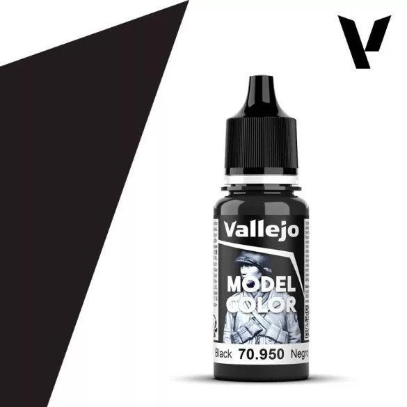 Vallejo - Model Color Matt 191 - Black 18ml-70950