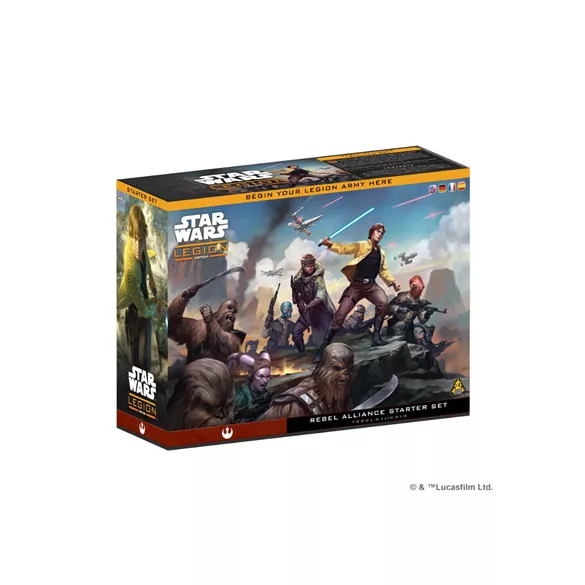 Star Wars: Legion - Rebel Alliance Starter Set - EN/DE/SP/FR-SWQ01