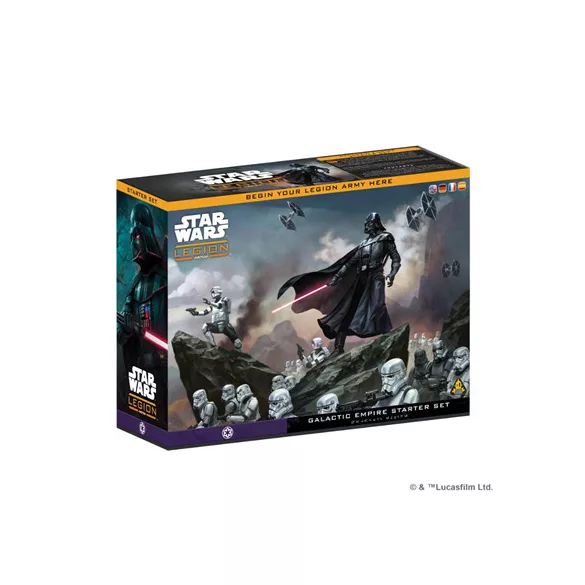 Star Wars: Legion - Galactic Empire Starter Set - EN/DE/SP/FR-SWQ02