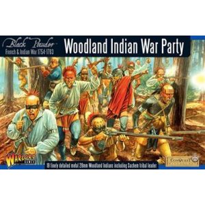 Black Powder - French Indian War: Woodland Indian War Party - EN-WG7-FIW-01