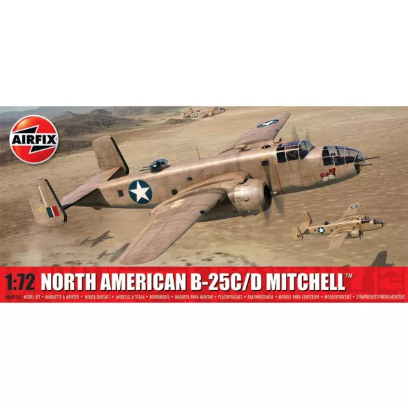 Airfix Mitchell B-25 repülőgépmodell - EN