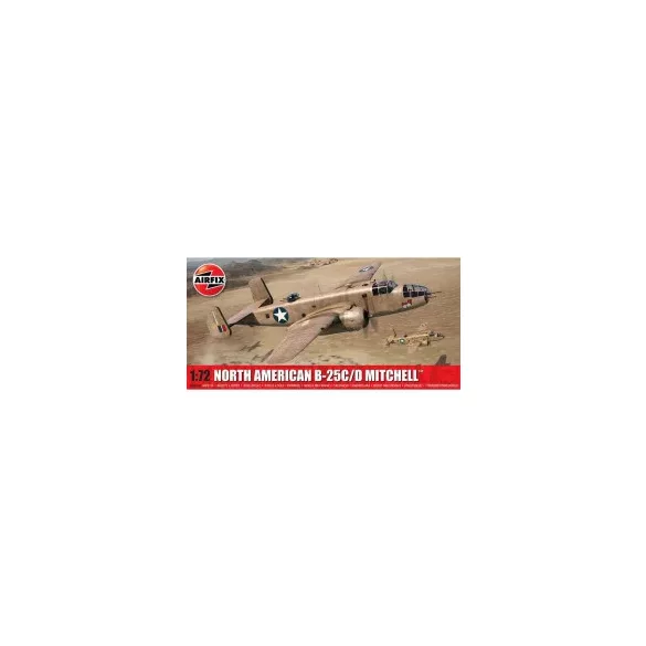 Airfix Mitchell B-25 repülőgépmodell - EN