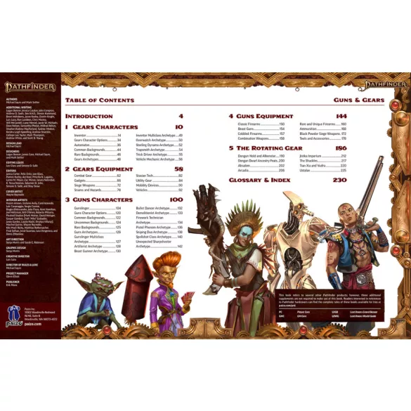 Pathfinder RPG Guns & Gears (Remastered) (P2) - EN-PZO12010-HC