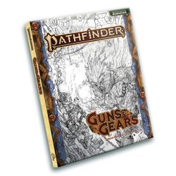 Pathfinder RPG Guns & Gears (Remastered) Sketch Cover (P2) - EN-PZO12010-SK