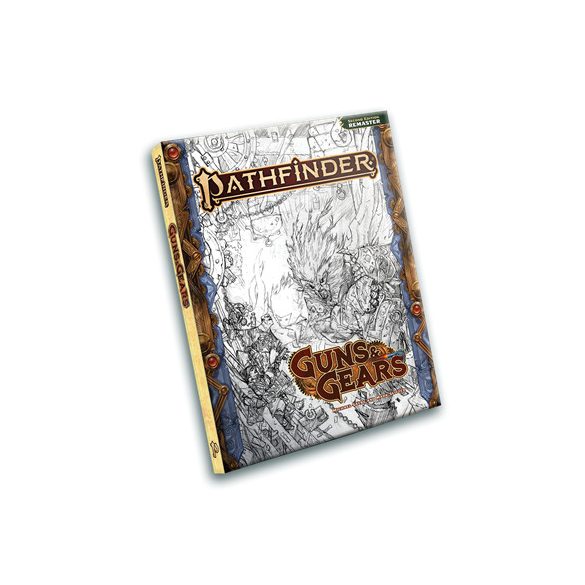 Pathfinder RPG Guns & Gears (Remastered) Sketch Cover (P2) - EN-PZO12010-SK