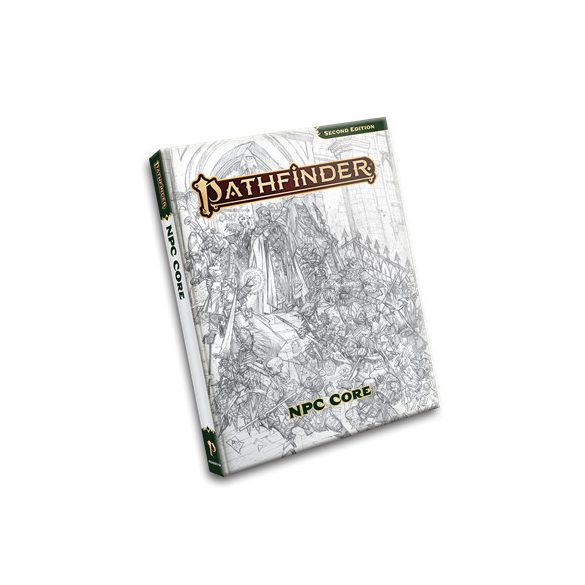 Pathfinder RPG NPC Core Sketch Cover (P2) - EN-PZO12007-SK