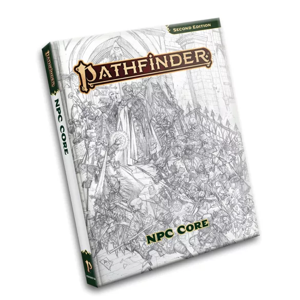 Pathfinder RPG NPC Core Sketch Cover (P2) - EN-PZO12007-SK