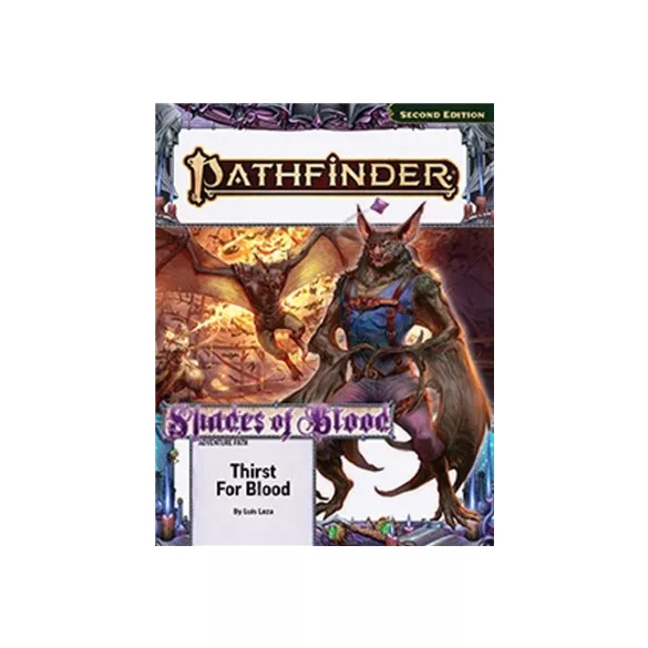 Pathfinder Adventure Path: Thirst for Blood (Shades of Blood 1 of 3) (P2) - EN-PZO15213-SC