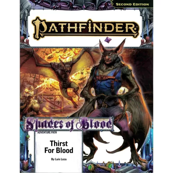 Pathfinder Adventure Path: Thirst for Blood (Shades of Blood 1 of 3) szerepjáték kalandmodul - angol kiadás
