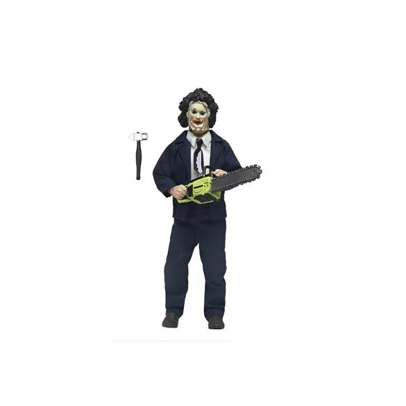 Texas Chainsaw Massacre 8" Clothed Action Figure - 50th Anniversary Leatherface (Pretty Woman Mask)-NE41603-01