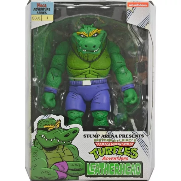 TMNT Archie Comics - Stump Wrestling Leatherhead 7” Scale akciófigura