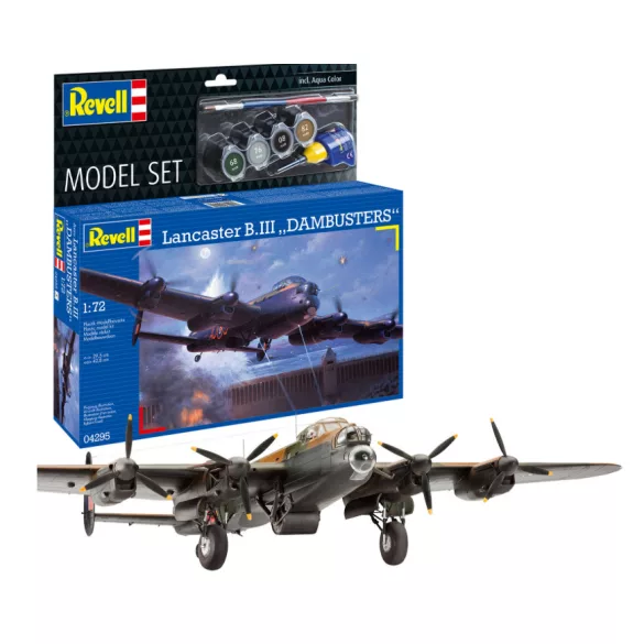 Revell Model Set Lancaster B.III "DAMBUSTERS" makett készlet
