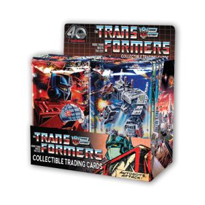 Transformers 40Th Anniversary Collector's Trading Cards Display (24 Packs) - EN-