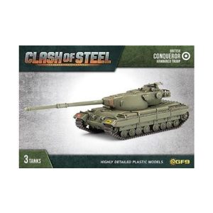 Conqueror Heavy Tank Troop (x3 Plastic) - EN-CSB09