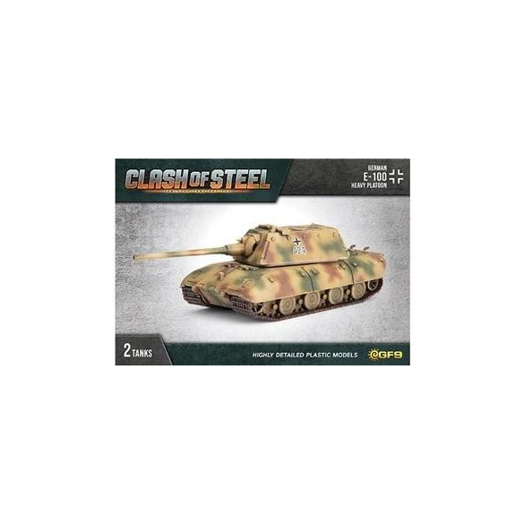 E-100 Heavy Tank Platoon (x2 Plastic) - EN-CSG09