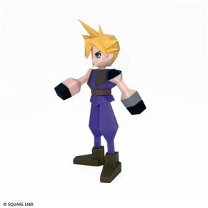 Final Fantasy VII Polygon Soft Vinyl Figure - Cloud Strife-XFF07ZZ031