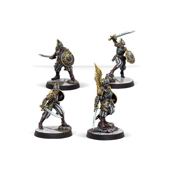 Warcrow Black Legion Bucklermen - EN-WW02004-0015
