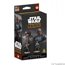 Star Wars: Legion - Customizable Rebel Officer & Agent - EN/DE/SP/FR-SWQ13