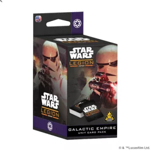 Star Wars: Legion - Galactic Empire Card Pack - EN-SWQ06