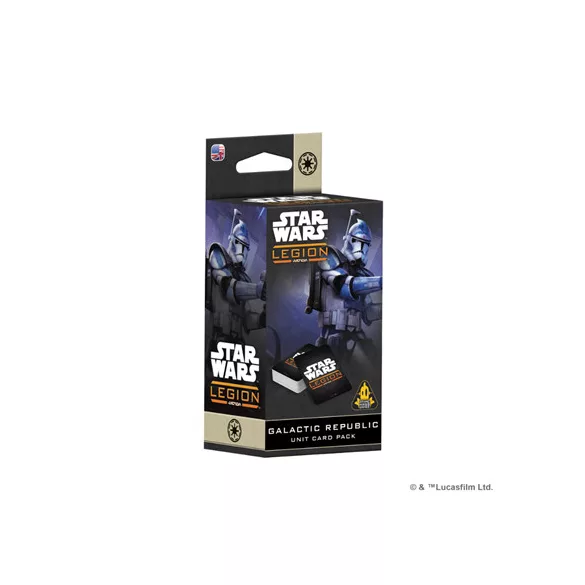 Star Wars: Legion - Galactic Republic Card Pack - EN-SWQ07