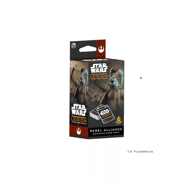 Star Wars: Legion - Rebel Alliance Command Card Pack - EN-SWQ155