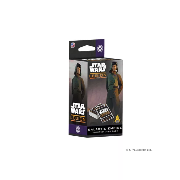 Star Wars: Legion - Galactic Empire Command Card Pack - EN-SWQ156