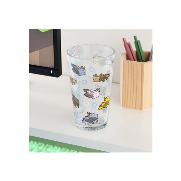 Minecraft Axolotl Glass-PP14991MCF