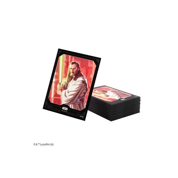 Gamegenic - Star Wars: Unlimited Premium Art Sleeves - Qui-Gon Jinn-GGS15092ML