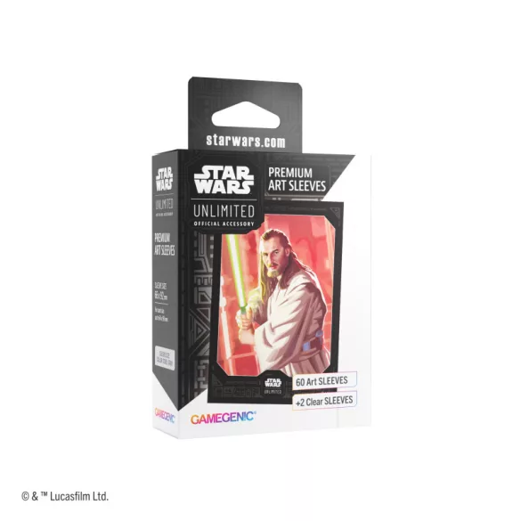 Gamegenic - Star Wars: Unlimited Premium Art Sleeves - Qui-Gon Jinn-GGS15092ML
